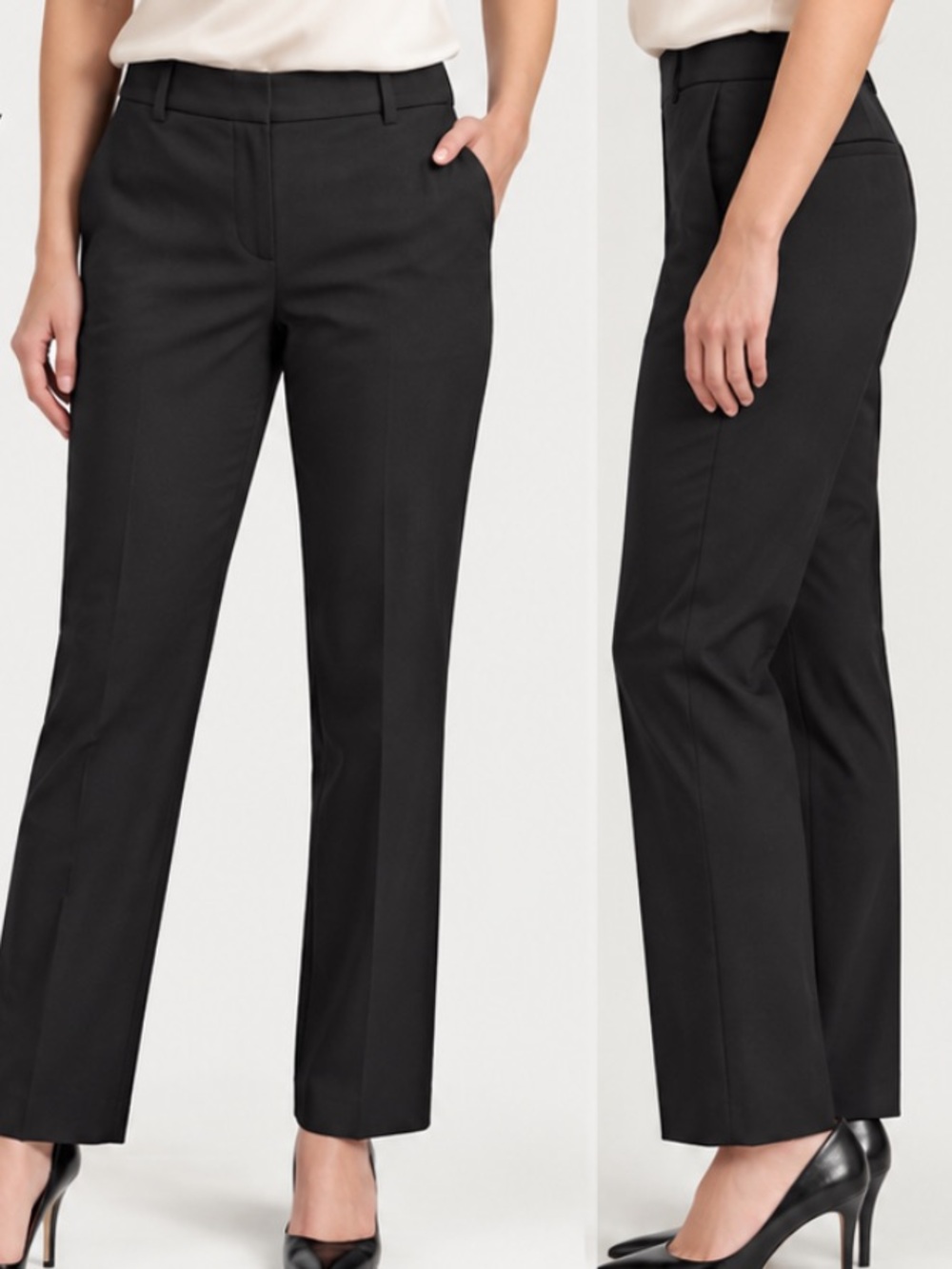 Theory Black Women's Dress Pants size 10 office, career